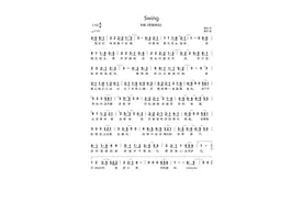 《Swing》歌谱OF《罗曼蒂克》图片