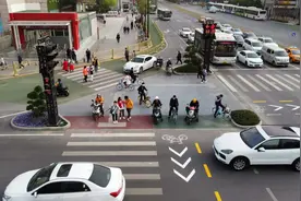 西安五路口十字交通组织又升级了！图片