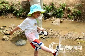 纳凉、野餐、抓鱼虾、打水仗…… 来夏县樊家峪清凉一夏图片