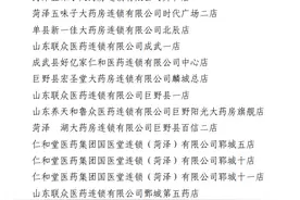 @山东人：买药可以选这468家放心药店(附全名单)图片