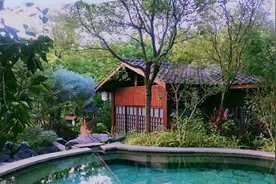 惠州南昆山附近藏了一家小众日式温泉山庄，58个温泉泡池，赞图片