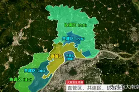 浅谈南京江北错综复杂的格局图片