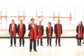 盛世启航新时代 福满通师谱华章——通化师范学院举办新春文化送福活动图片