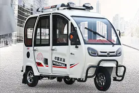 能上牌上路！3款封闭式电动三轮车，续航超100km，载人拉货都可以图片