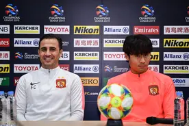 唏嘘！广州队仅剩的最后一名外援：卡纳瓦罗原本让我服完兵役回来图片