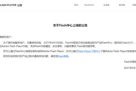 重橙网络宣布 Flash 中心正式上线：内含播放器，支持安全更新图片