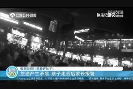 不能任性！旅途中产生矛盾 儿童赌气走开后与家长失去联系图片
