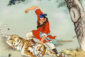 水浒传：武松打虎真有其事吗？人真能赤手空拳打死老虎？图片