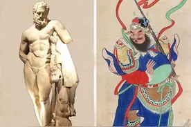 雕塑绘画：古代武将没有八块腹肌？审美与实用双重价值下的选择！图片
