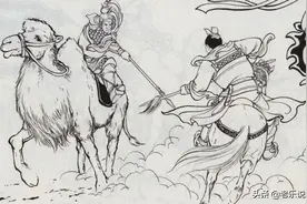 沙场奇兽金睛骆驼：纵横五百多年，驮三大猛将，最怕敌人一种武器图片