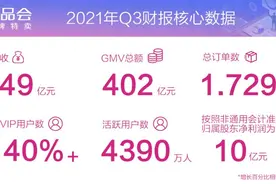 唯品会Q3净营收达249亿元，“特卖”是门好生意吗？图片