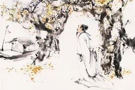 《八月十五日夜湓亭望月》，白居易的中秋诗，写出了在他乡的心酸图片
