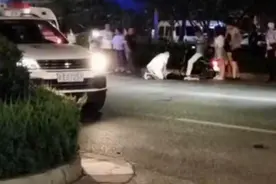 浙江长兴迈凯伦跑车“高速”撞飞一女子，经抢救无效死亡图片