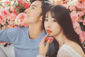 唯美丰满的韩式婚纱照图片