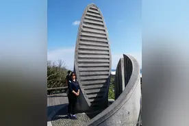 在台湾花莲北回归线偶遇抗美援朝老兵图片