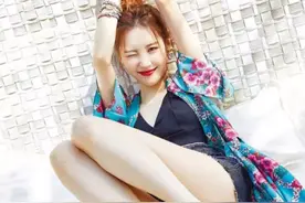 “南韩腿精”宣美，110cm的吸睛美腿又长又细，美腿秘笈送给你图片