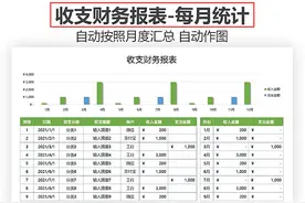 12张财务报表模板，适合会计小白入职使用，录入数据可自动生成图片