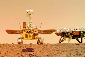 天问一号：连本带利奔火星图片