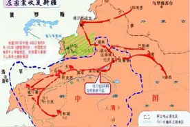阿古柏匪帮占据新疆，装备上万英式步枪，不料湘军装备了德制大炮图片