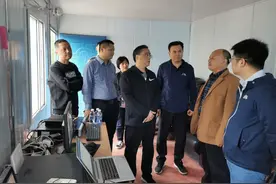 市生态环境局党组书记潘冰赴企业督导调研非道路移动机械管理工作图片