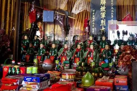 中国“天下第一奇庙”，无僧无尼无佛无神，却供奉27位解放军战士图片