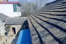 巢北乡居杂记之盖瓦屋图片
