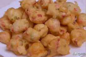 1碗面粉，2个鸡蛋，教你鸡蛋泡泡的做法，简单美味，比油条还好吃图片