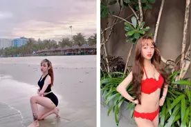 越南女孩分手后四个月发现怀孕，一人生下孩子后用双脚照顾图片