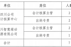 国家电投集团四川电力有限公司公开招聘公告图片