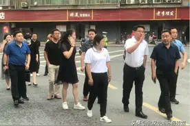 宜昌市宣传部副部长高万红来鄂州桂花园社区调研社区治理工作图片