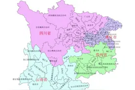 贵州云南四川重庆县级和市级行政区划图（有高清图）图片