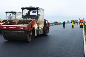 一线|松通高速公路项目完成年度投资已超10亿元图片