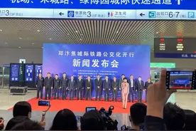 随到随走！今日起河南城际铁路公交化开行图片
