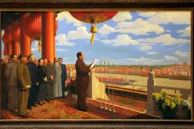 油画《开国大典》：共和国成立的艺术见证图片