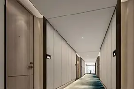 酒店客房层走道自然排烟系统图片