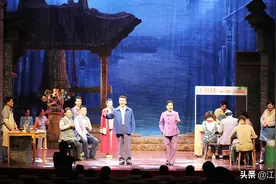 淮剧《小镇》江都公演图片