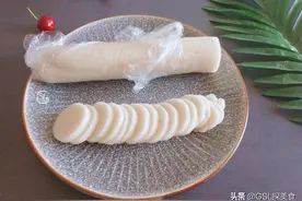 在家自制年糕片，做法简单，口感软糯筋道，比买的好吃图片