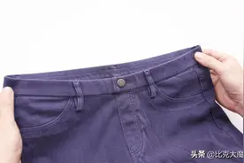 裤子裤腰小了不要扔！裤子上剪一刀就能增大裤腰，方法简单易学图片