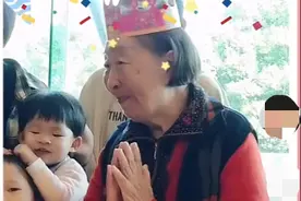 老演员彭玉幸福度过87岁生日，她给很多明星当过妈，包括郭德纲图片