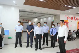 市委政法委副书记乔方臣到巨野县调研指导法治营商环境工作图片