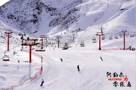 开滑！新疆的滑雪场准备好啦图片