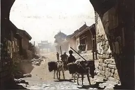 老照片：四十年代山西宁武县景象（1941）图片