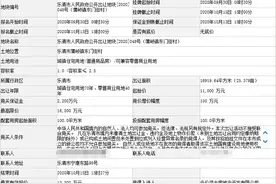 多伦鸿大1.33亿竞得温州乐清一宗宅地，溢价率为20.91%图片
