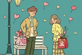 今日绘画推荐：一组情侣甜蜜日常插画，用画笔记录了美好生活片段图片