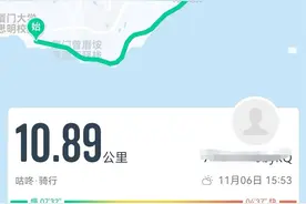 阳光明媚，厦门环岛路骑行十公里图片