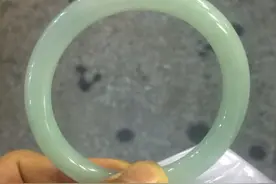 翠友回图，2100翡翠手镯说太值了图片