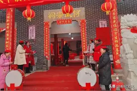 永州市宁远县何八四村隆重举行何氏宗祠竣工庆典图片