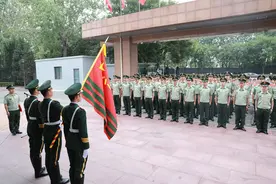 今天，我们向军旗宣誓图片