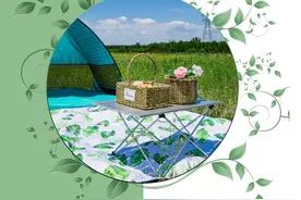 夏日阳光正暖，何不策划一场精致的野餐活动呢图片