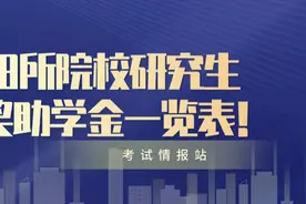 收藏！48所院校研究生奖助学金一览表图片